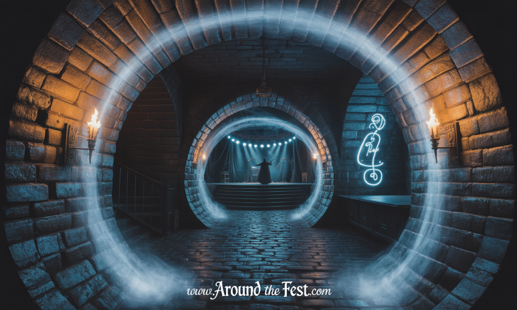 Edinburgh Vaults Halloween 2025 haunted tour with interactive Scottish folklore, torch-lit tunnels, and immersive spirit-chasing night experiences.
