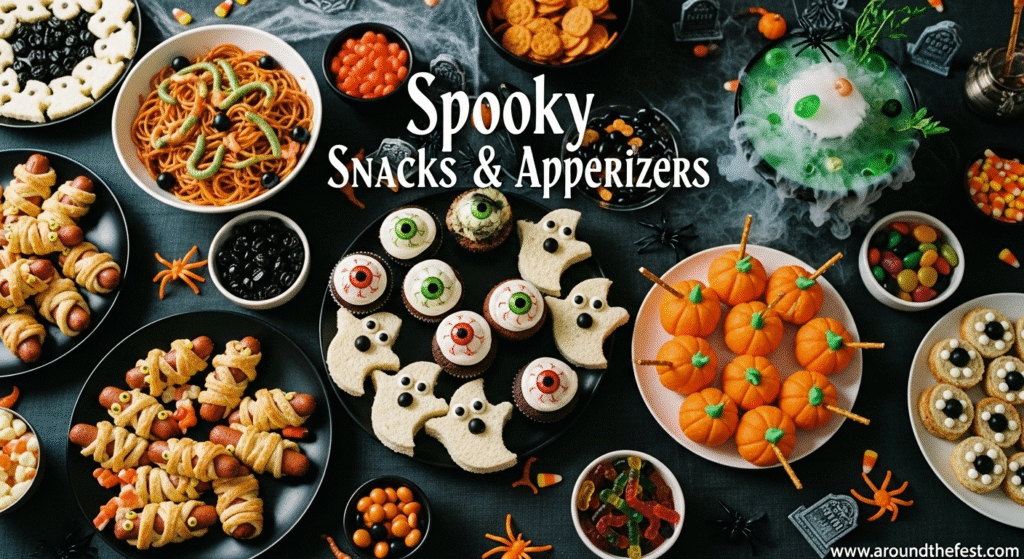 Spooky Snacks & Appetizers to Kick Off the Creepiness