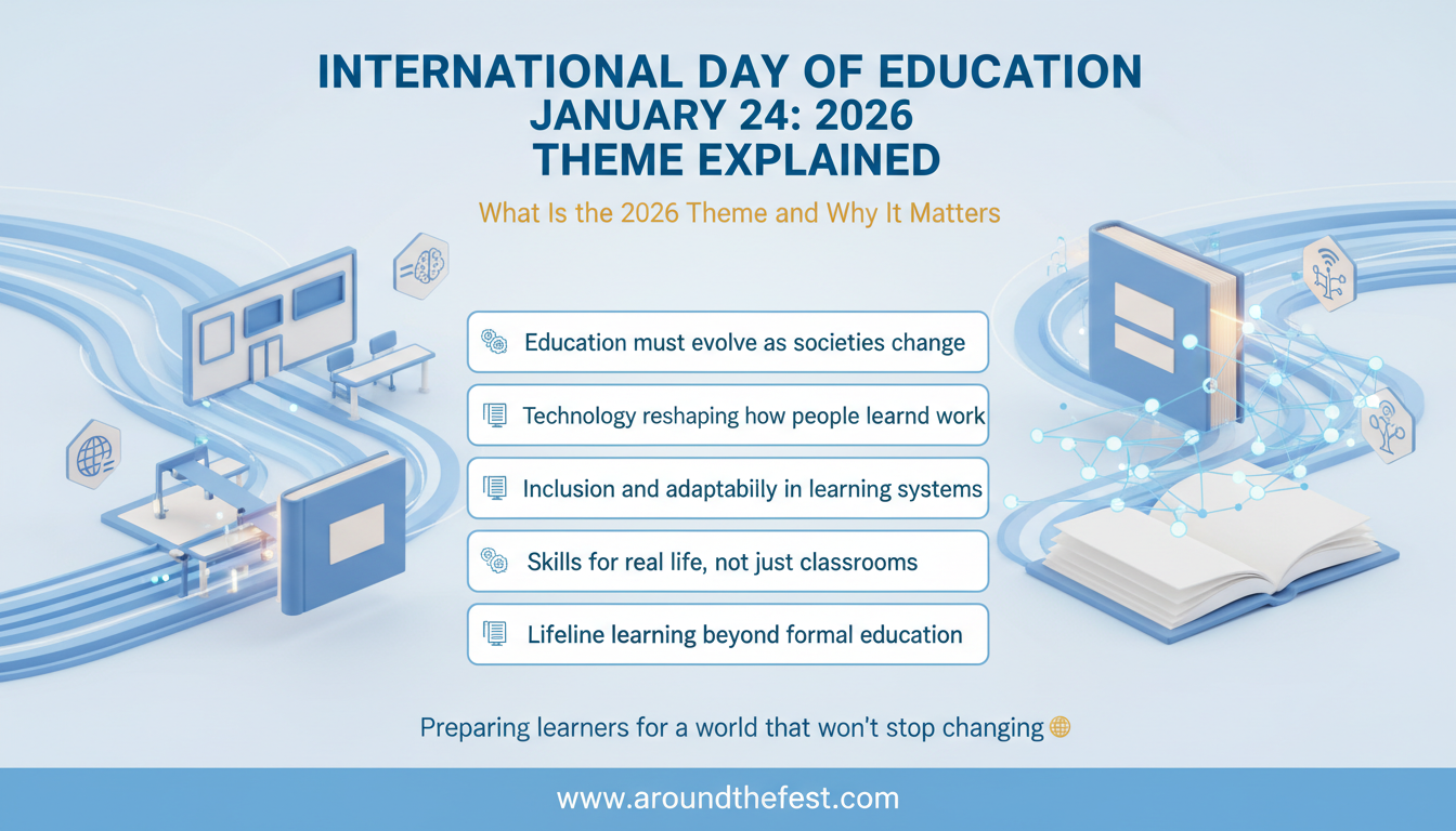 2026 theme highlighting evolving education, technology, and lifelong learning