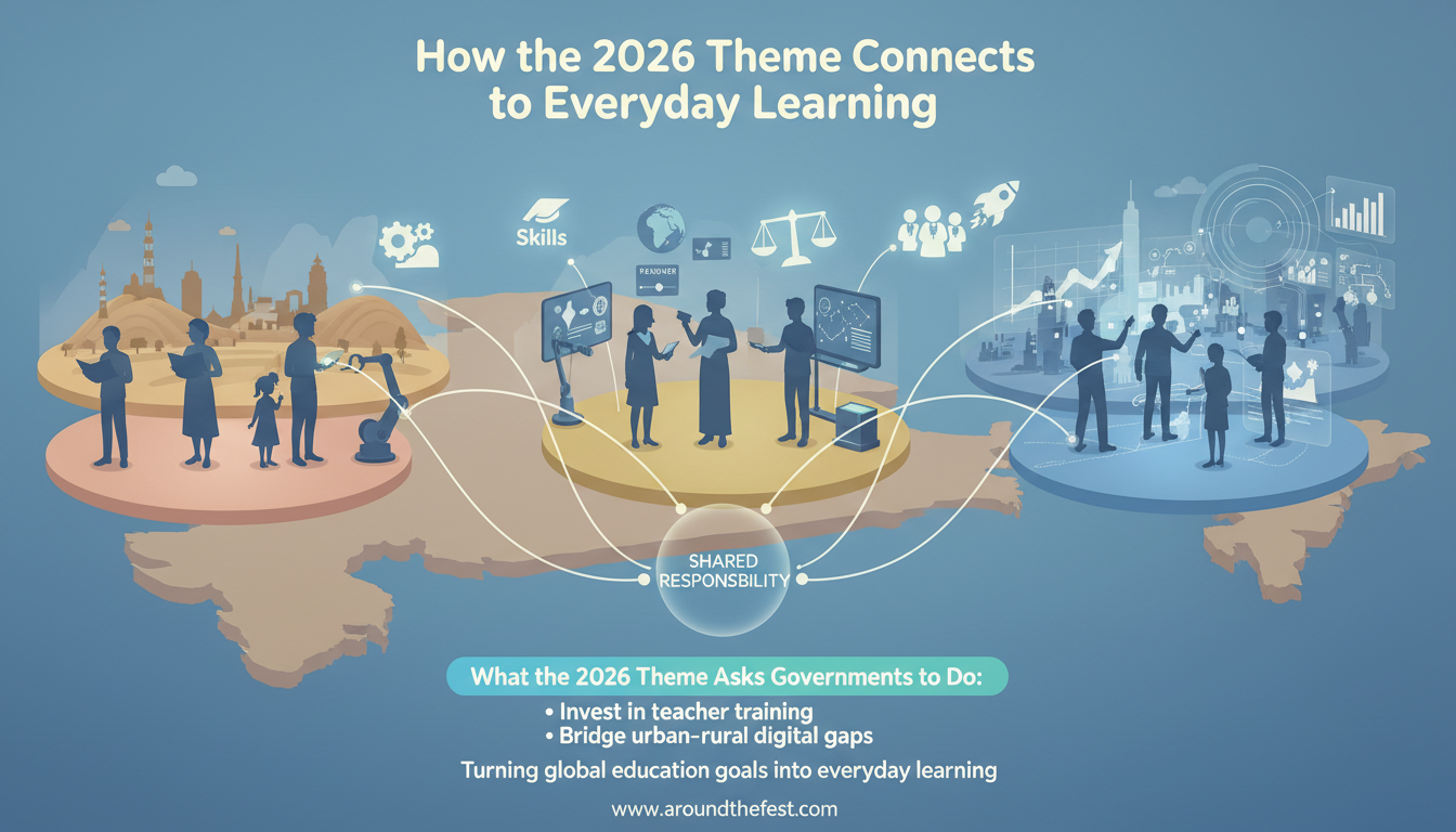 highlighting how education reduces global inequality and creates equal opportunities for children worldwide