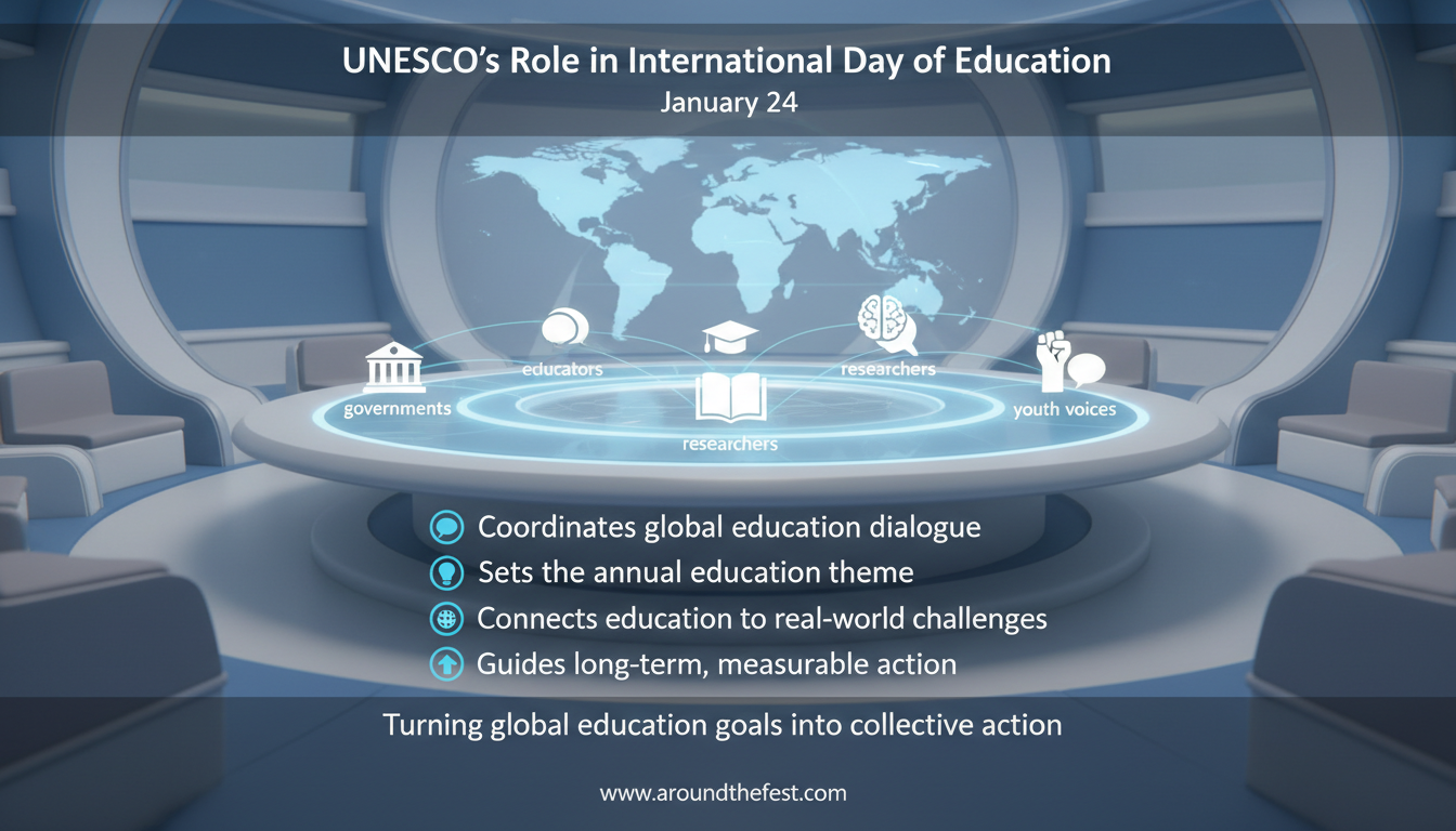 UNESCO’s role in International Day of Education January 24 guiding global education priorities and action